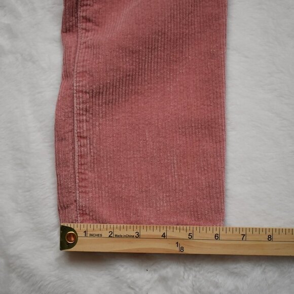 Pacsun Corduroy Jeans Pants Sz 27 High Waist Cotton Preppy Boho Retro 70s - Picture 16 of 16